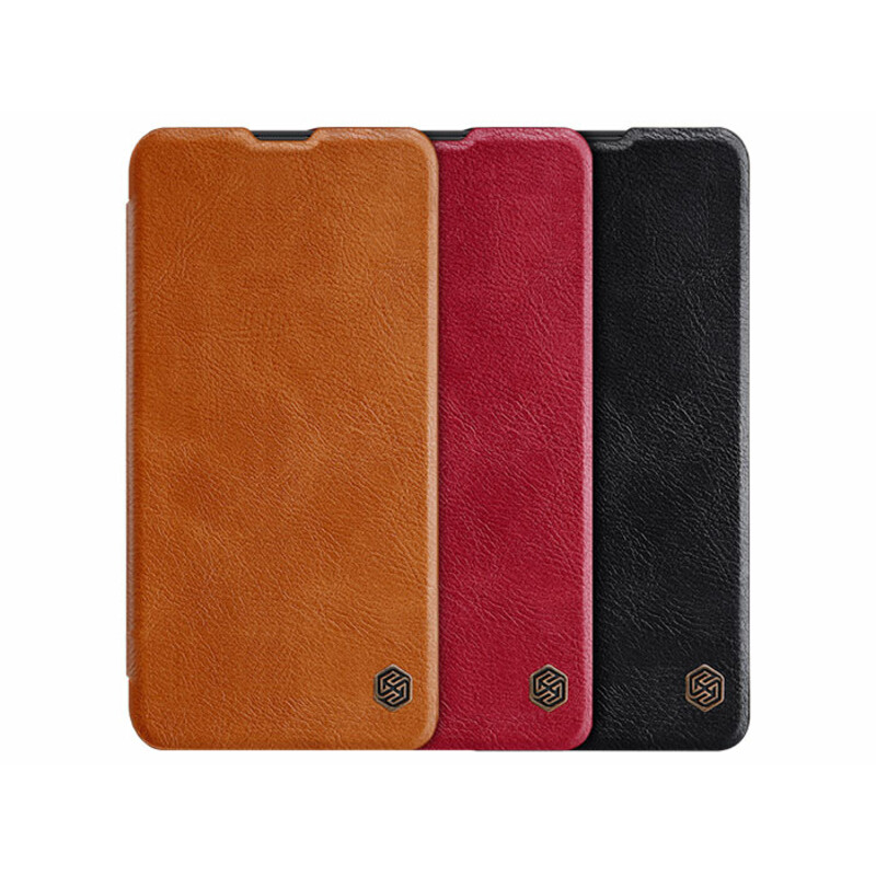 کیف چرمی نیلکین سامسونگ Nillkin Qin Leather Case Samsung Galaxy M10