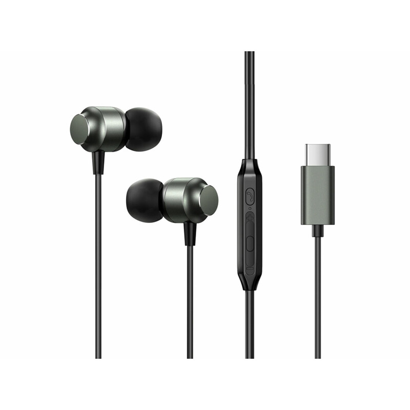 هندزفری سیمی تایپ سی 1.2 متری جویروم JOYROOM JR-EC06 TYPE-C Series In-Ear Metal Wired Earbuds