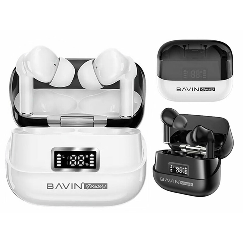 هندزفری بی سیم باوین BAVIN BA15 Hi-Fi TWS Bluetooth 5.0 Wireless Earphone