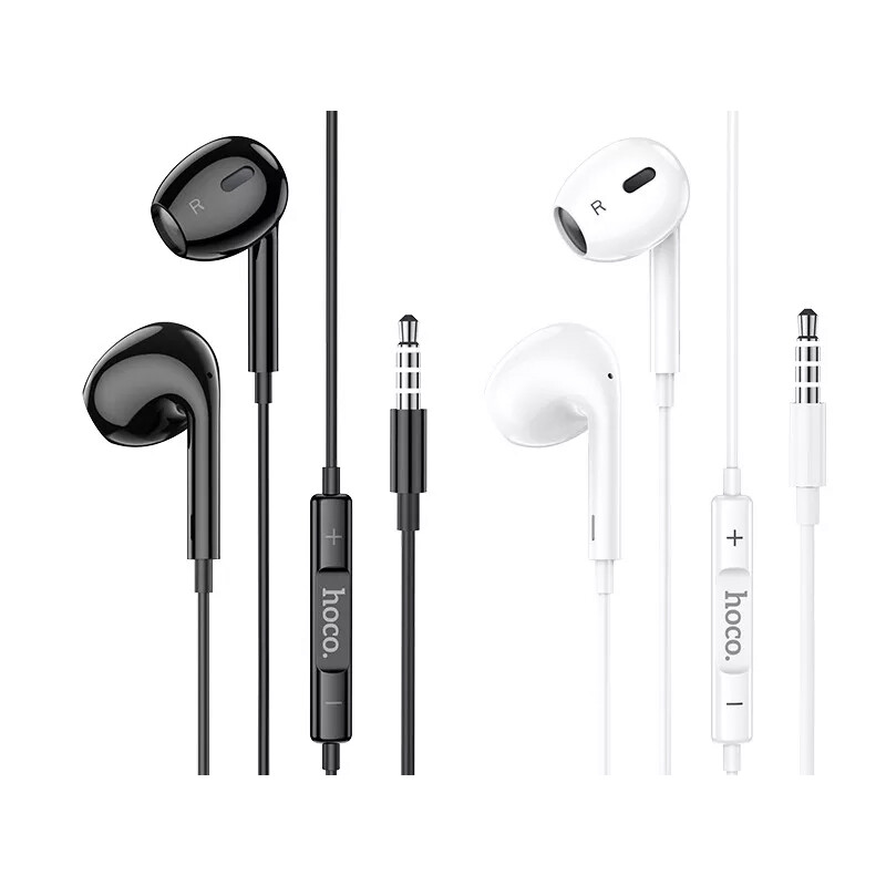 هندزفری سیمی با جک 3.5 میلی‌متری هوکو Hoco M1 Max Earphones 3.5mm plug with mic