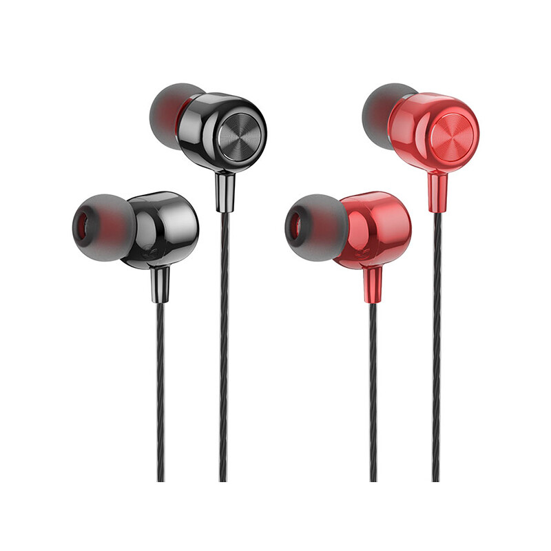 هندزفری سیمی با جک 3.5 میلیمتری هوکو Hoco Wired earphones 3.5mm “M87 String” with mic