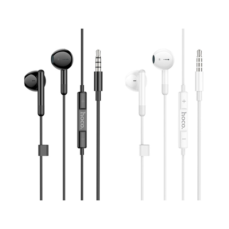 هندزفری سیمی با جک 3.5 میلیمتری هوکو hoco M93 Wire-controlled Earphone with Mic