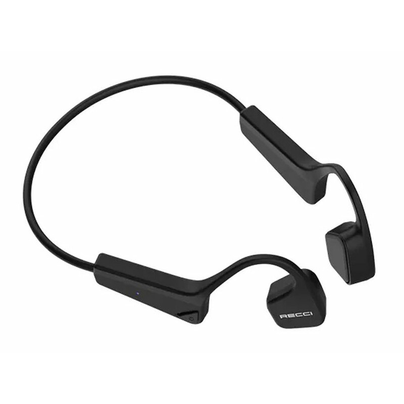 هندزفری بی سیم گردنی القایی رسی Recci Front Runner Bone wireless headphones REP-W40