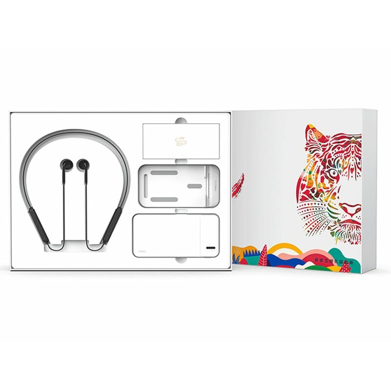 پک هدیه شارژر، هندزفری بلوتوث، هولدر و پاوربانک رسی Recci RGB-N10 big gift box