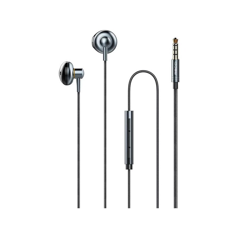 هندزفری سیمی با جک 3.5 میلی‌متری رسی Recci REP-L25 Wired Earphone