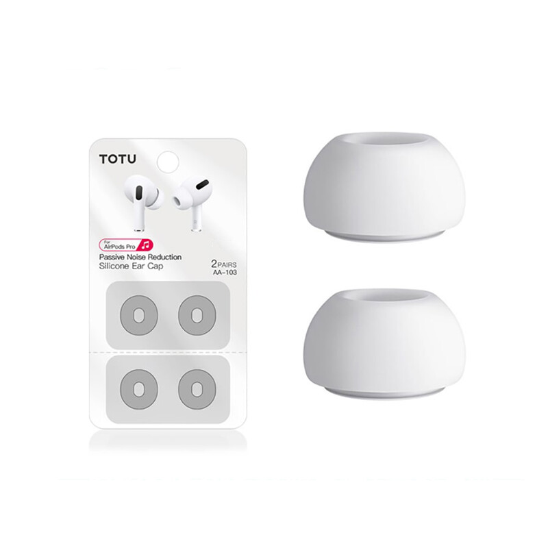 سری سیلیکونی ایرپاد پرو توتو Totu AirPods Pro Passive Noise Reduction Silicon Ear Cap AA-103