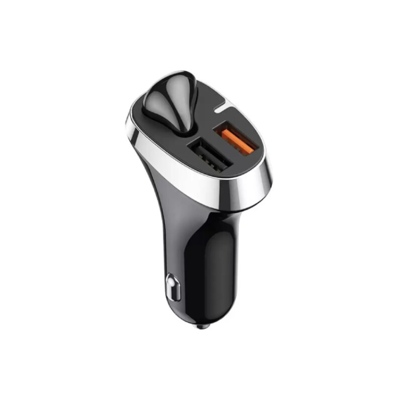 شارژر فندکی فست شارژ ماشین با هندزفری بلوتوثی جویروم JR-CP2