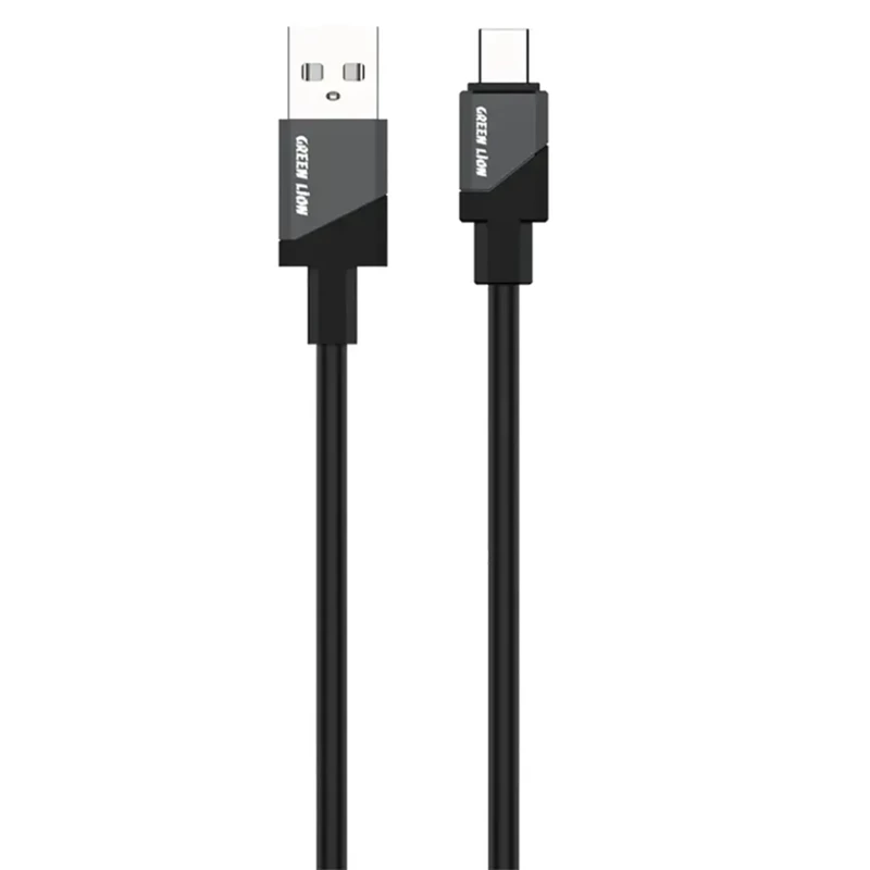 کابل تایپ سی گرین لاین Green Lion مدل GNSIUAUC1BK توان 15 وات 1 متر