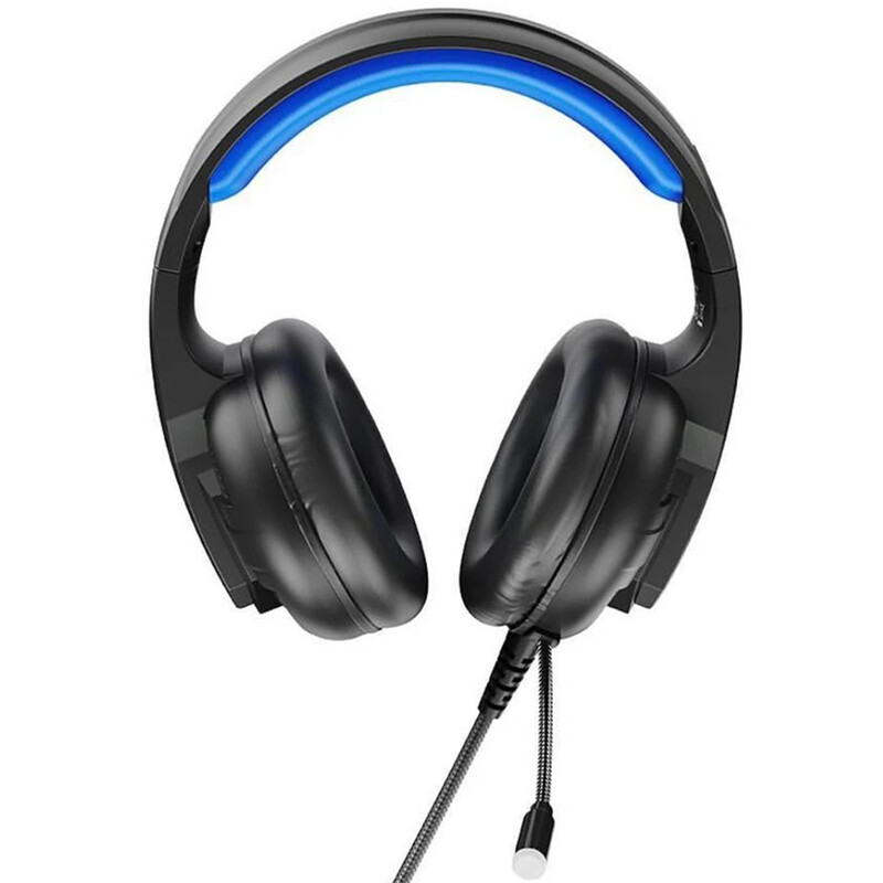 هدفون و هدست گیمینگ سیمی ایکس او XO مدل GE09 با نورپردازی RGB