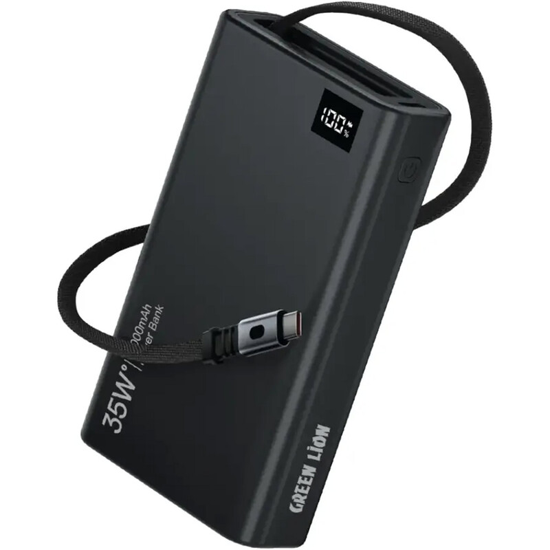پاور بانک 10000 گرین لاین Green Lion مدل GL-PX8 توان 35 وات