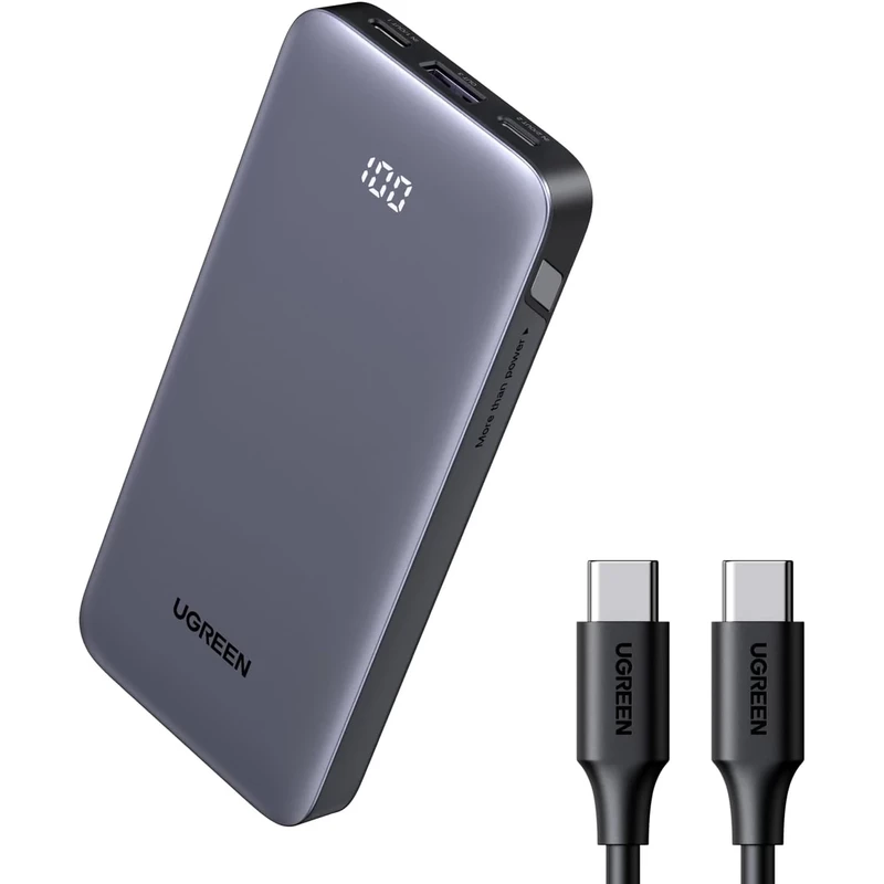 پاور بانک 10000 یوگرین UGREEN مدل PB535 55994 توان 30 وات