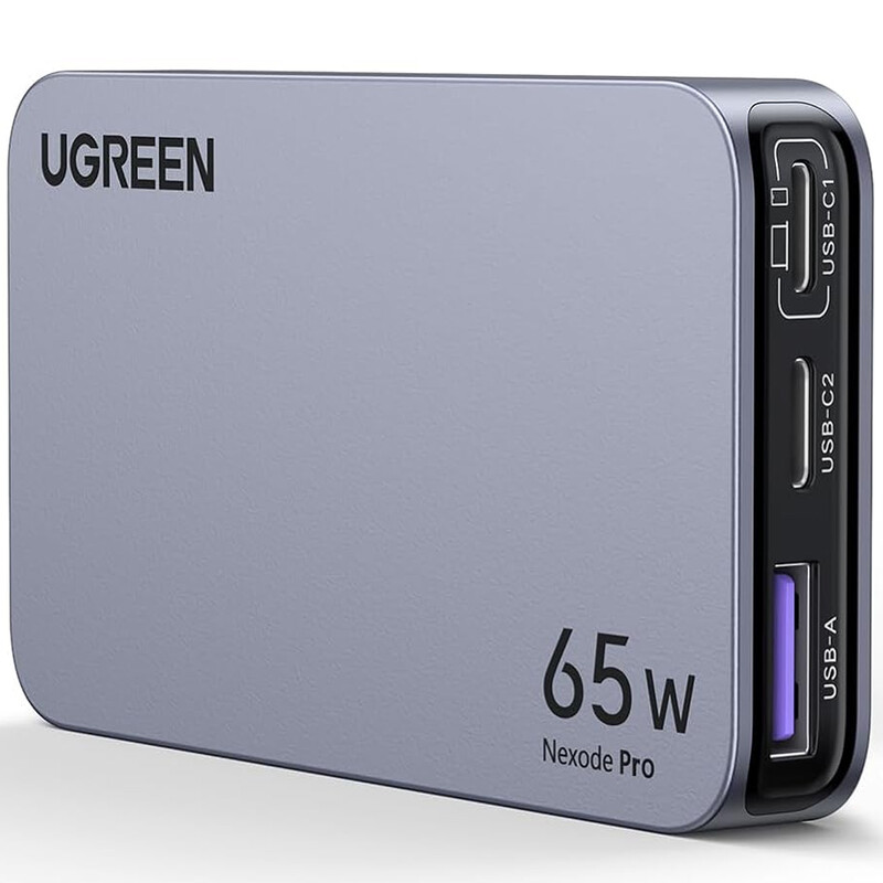 شارژر دیواری 65 وات یوگرین UGREEN مدل X753-25356 با سه پورت