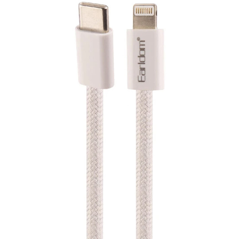 کابل تایپ سی به لایتنینگ ارلدام Earldom مدل EC-196C-L طول 1 متر