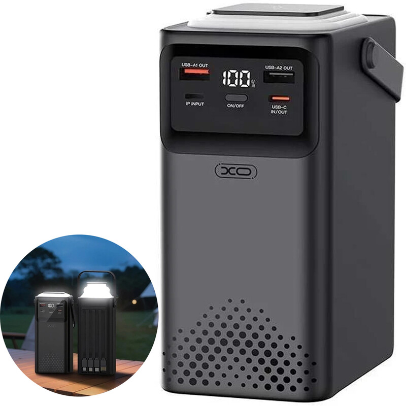 پاور بانک 30000 ایکس او XO مدل PR285 با توان 22.5 وات و چراغ
