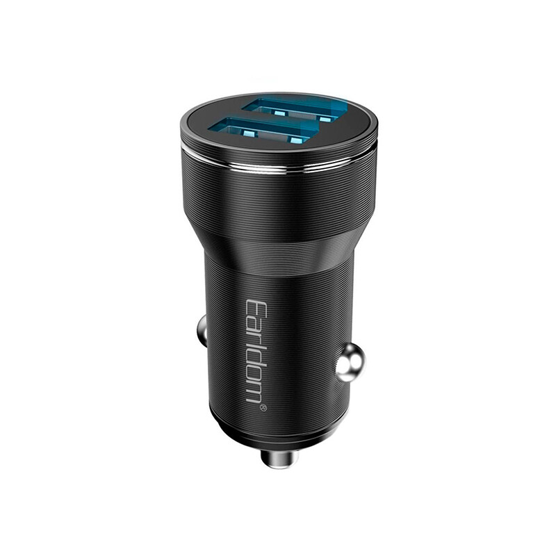 شارژر فندکی فست شارژ ماشین 2.4 آمپر ارلدام ES-CC19