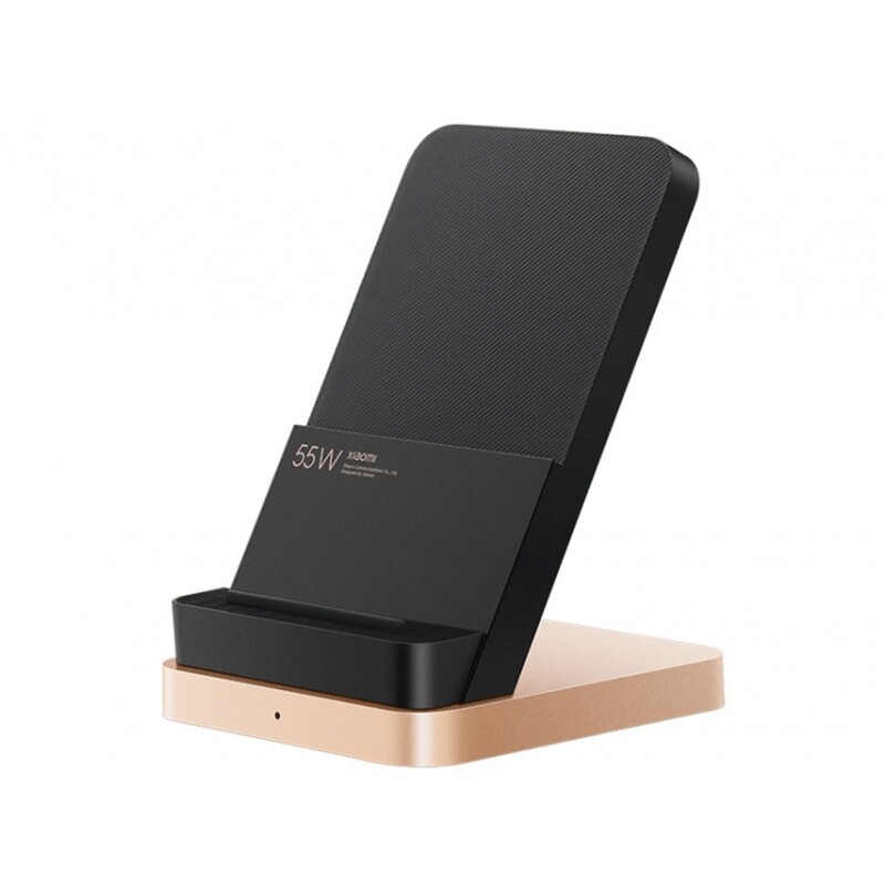 شارژر وایرلس و فن خنک‌کننده موبایل شیائومی Xiaomi 55W Vertical Wireless Charger with Built-in Cooling Fan MDY-12-EN