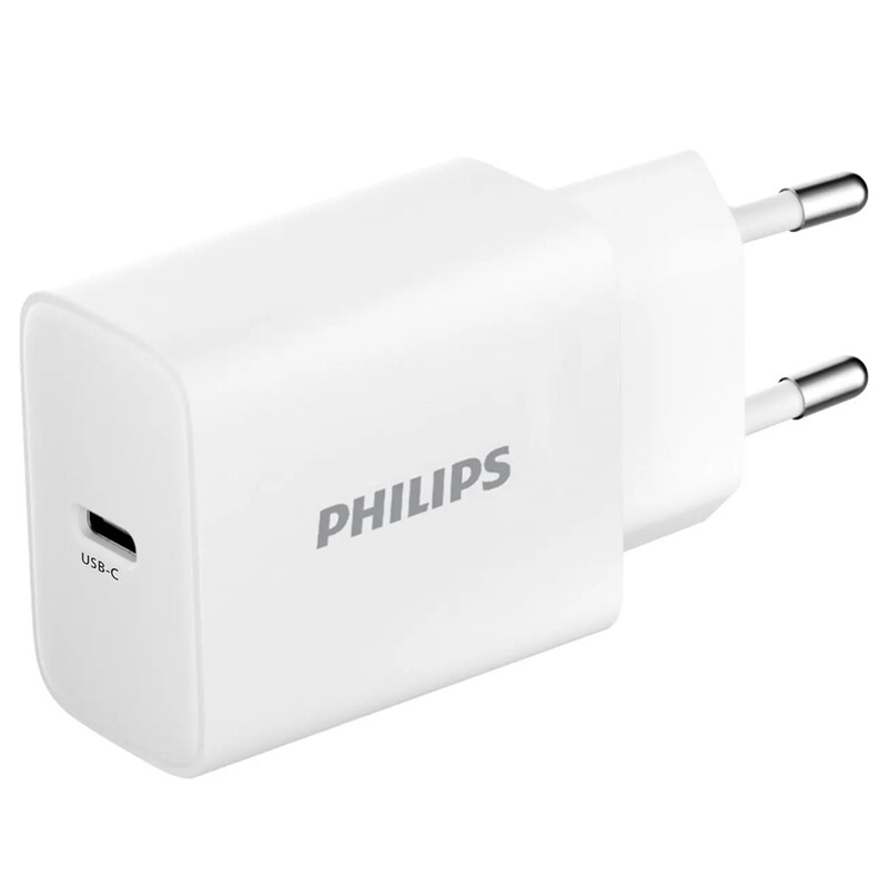شارژر دیواری 20 وات فیلیپس Philips مدل DLP2629CW درگاه تایپ سی