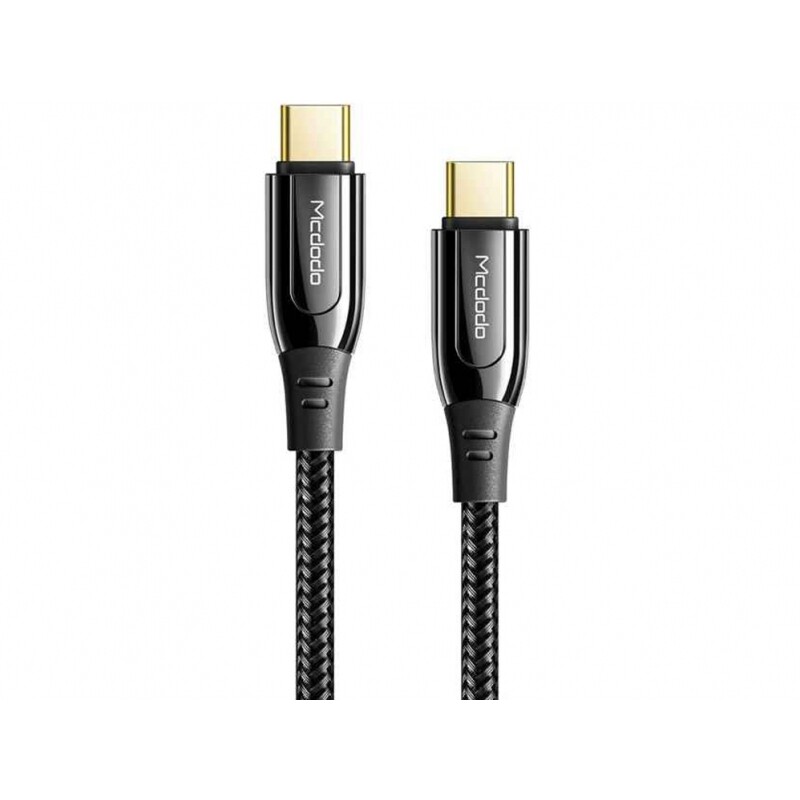 کابل شارژ سریع و انتقال داده تایپ سی به تایپ سی مک دودو Mcdodo CA-812 100w Type-C to Type-C 1.2M