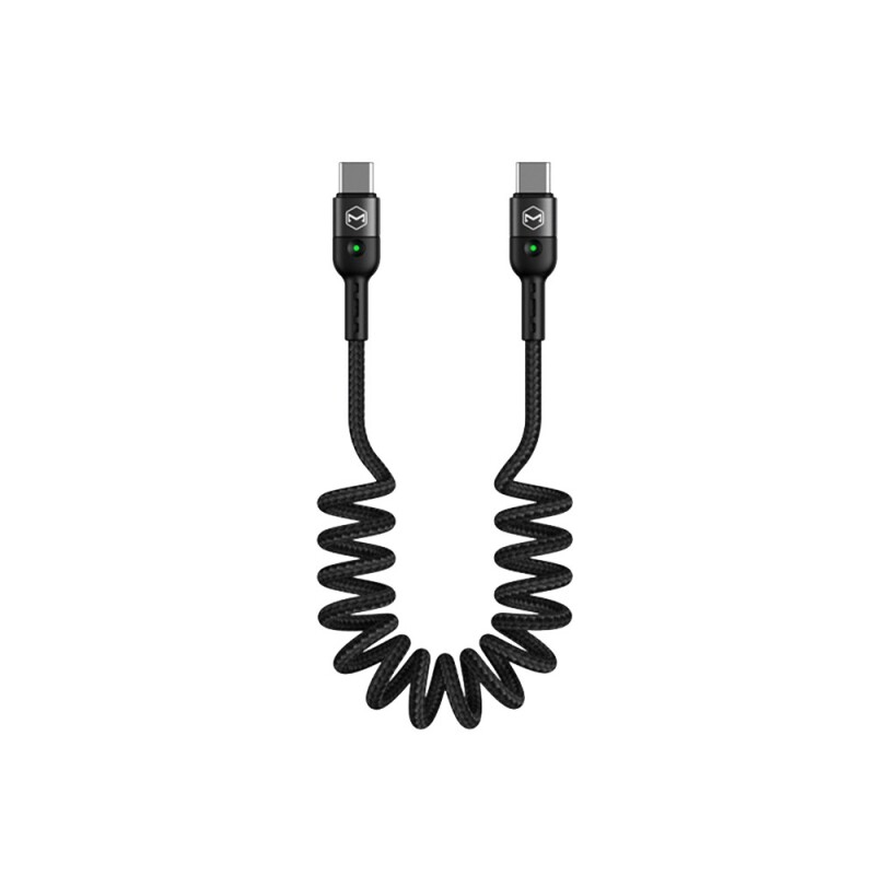 کابل شارژ و انتقال داده تایپ سی به تایپ سی مک دودو Mcdodo CA-786 Type-C Coiled Cable 1.8M