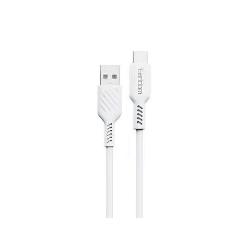 کابل  فست شارژ یو اس بی به تایپ سی 2.4 آمپر یک متری ارلدام Earldom EC-171C USB-C Cable