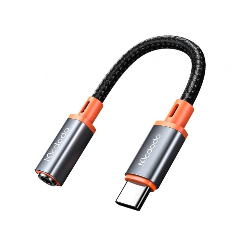 کابل تبدیل تایپ سی به AUX (جک 3.5 میلیمتری) مک دودو CA-7561 Lite McDoDo Audio Cable Type-C To DC 3.5