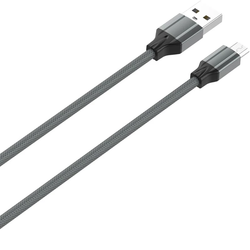 کابل میکرو یو اس بی الدنیو LDNIO مدل LS441 جریان 2.4 آمپر 1 متری