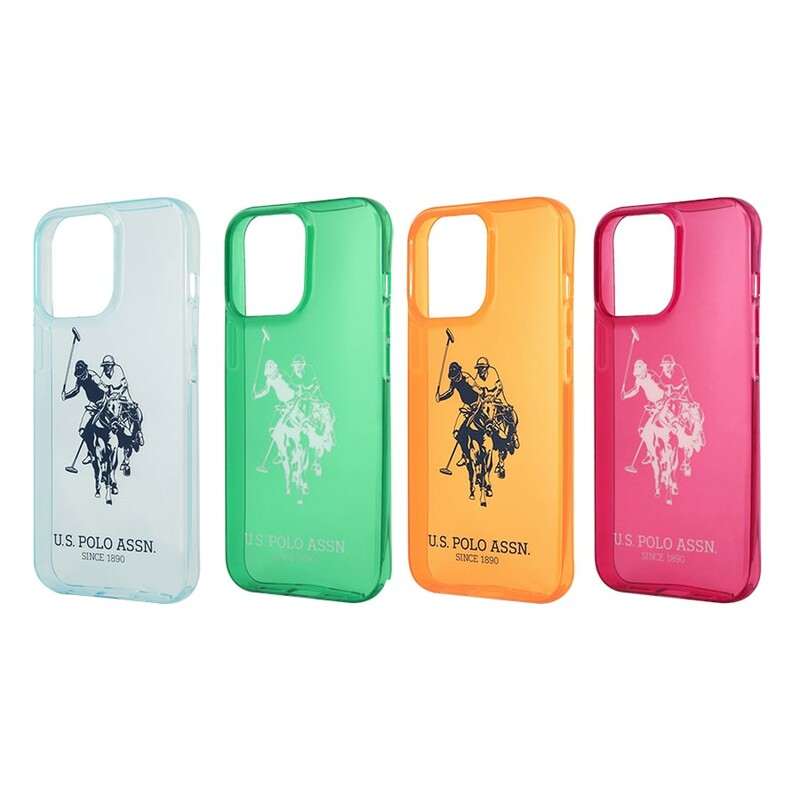 قاب محافظ رنگی شفاف آیفون 13 پرو طرح پولو CG Mobile iphone 13 Pro Hard Case Polo