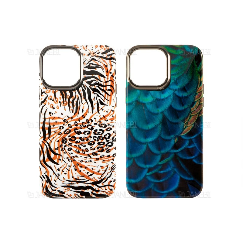 قاب طرح حیوانات آیفون 13 پرو مکس کجسا Kajsa iPhone 13 Pro Max Shild Plus Wild Case
