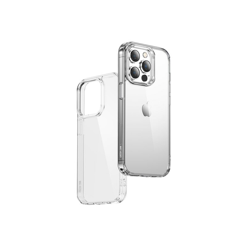 قاب ضد ضربه آیفون 14 پرو گرین Green iphone 14 Pro Crystal Clear Anti-Shock Case