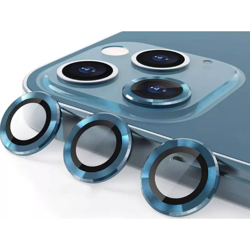 محافظ لنز دوربین آیفون 13 و 13 مینی دور فلزی لیتو LITO S+ iPhone 13/13 mini camera lens protector