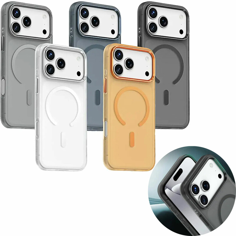 قاب آیفون 17 پرو مکس گرین لاین Green Lion مدل Matte Magsafe مگنتی