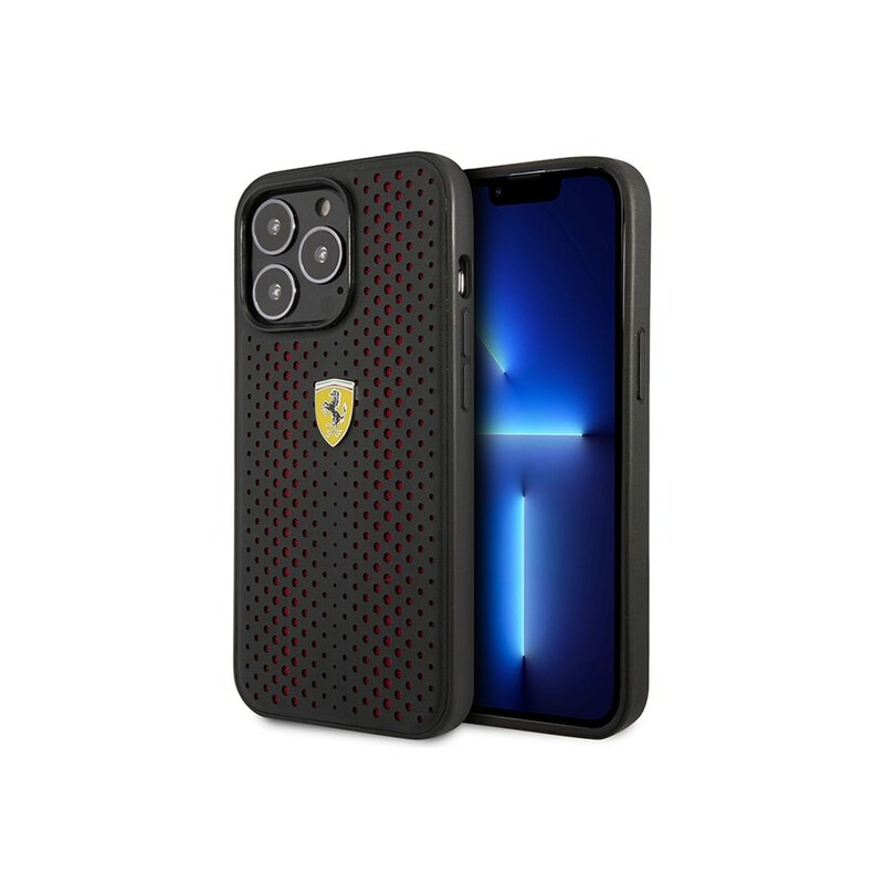 قاب چرمی آیفون 14 پرو طرح فراری CG Mobile iphone 14 Pro Ferrari Leather Case