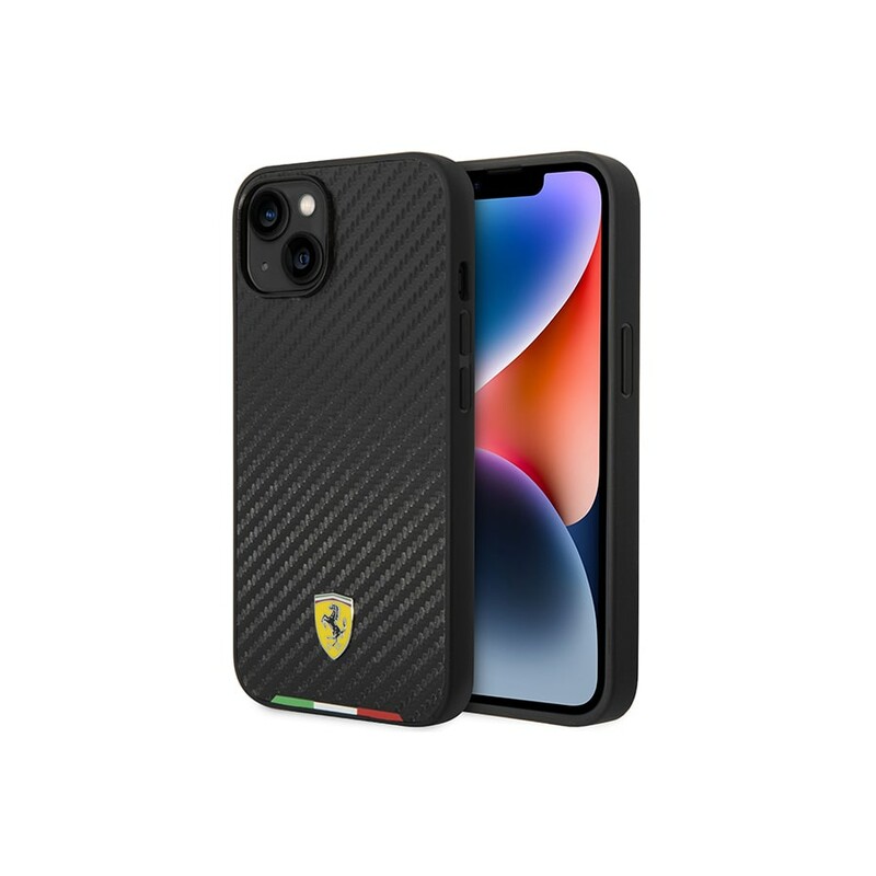 قاب فیبرکربن آیفون 14 پلاس طرح فراری CG Mobile iphone 14 Plus Ferrari Carbone Case