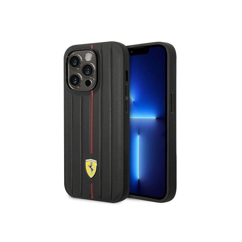 قاب چرمی آیفون 14 پرو طرح فراری CG Mobile iphone 14 Pro Ferrari Leather Case