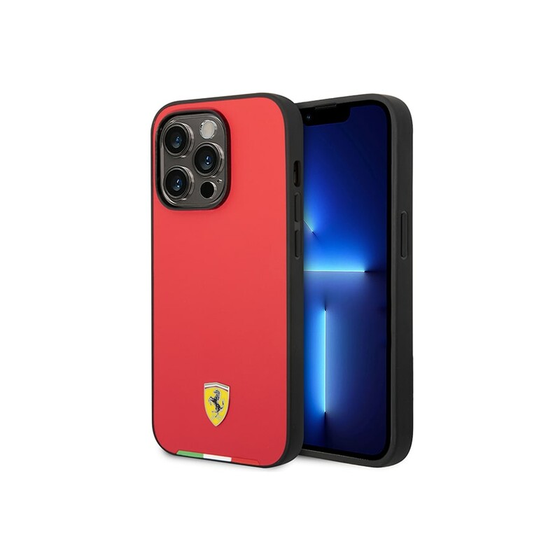 قاب چرمی آیفون 14 پرو طرح فراری CG Mobile iphone 14 Pro Ferrari Leather Case