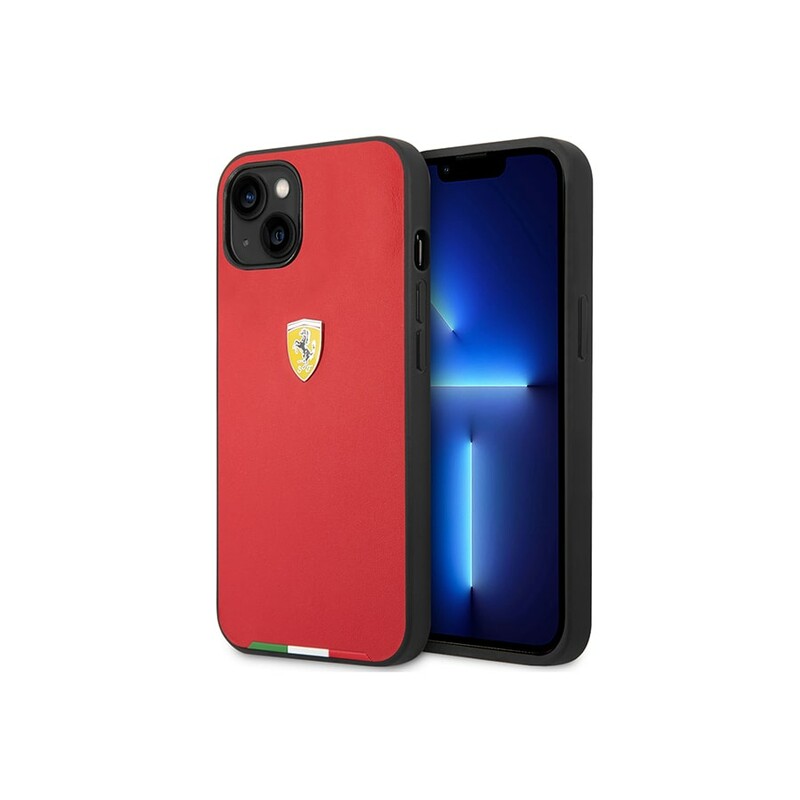 قاب چرمی آیفون 14 پلاس طرح فراری CG Mobile iphone 14 Plus Ferrari Leather Case
