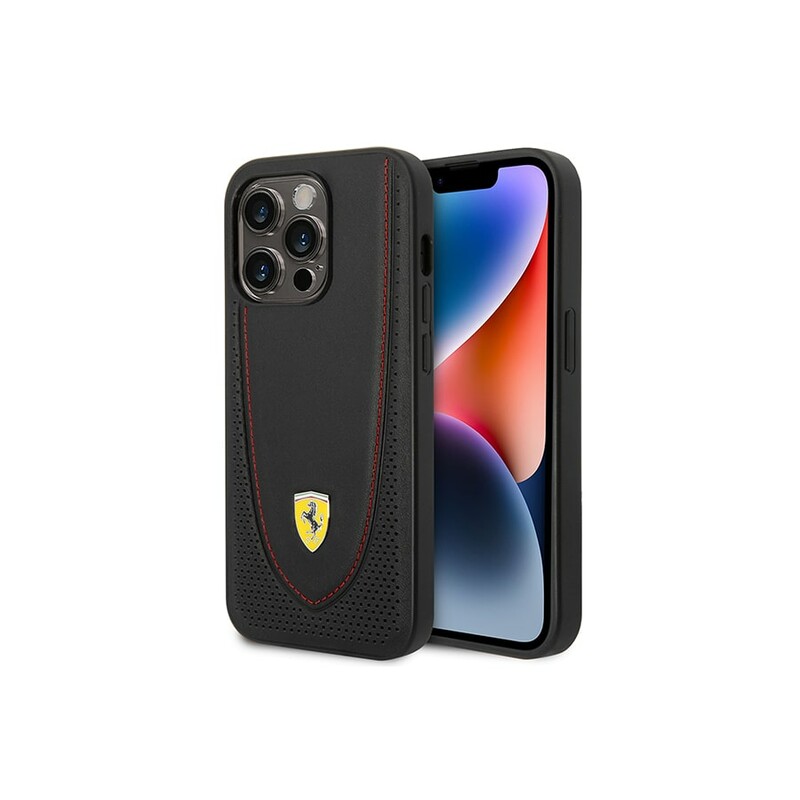 قاب چرمی مگ سیف آیفون 14 پرو طرح فراری CG Mobile iphone 14 Pro Ferrari Magsafe Leather Case
