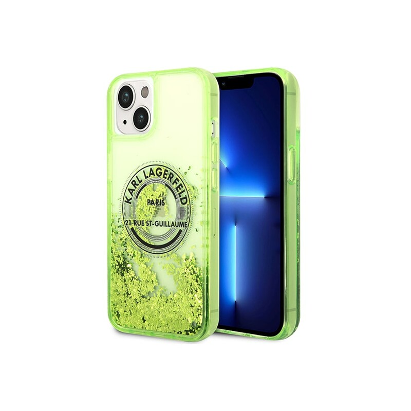 قاب آکواریومی آیفون 14 پلاس طرح کارل CG Mobile iphone 14 Plus Karl Lagerfeld Aquarium Case