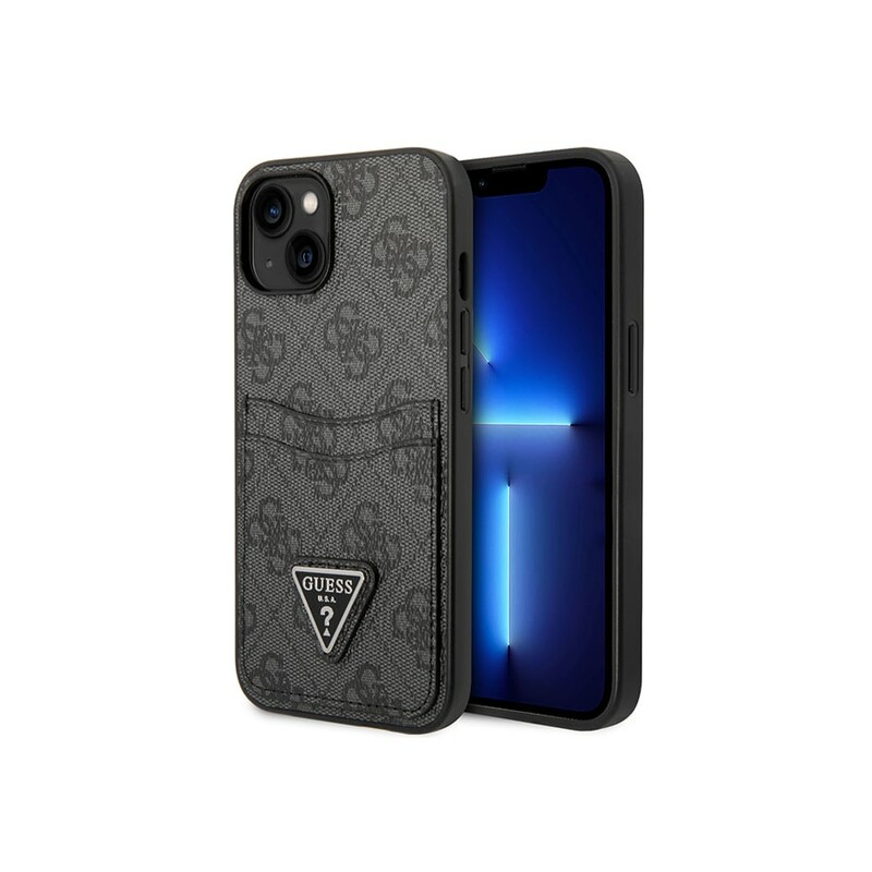 قاب چرمی جاکارتی دار آیفون 14 پلاس CG Mobile iphone 14 Plus Guess Leather Case