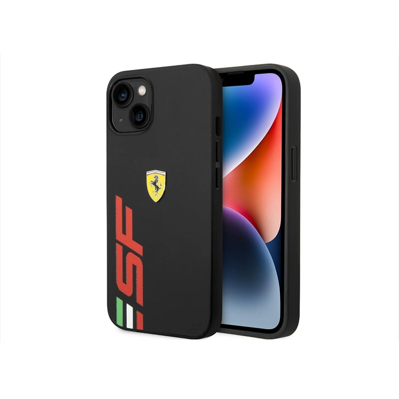 قاب چرمی آیفون 14 پلاس طرح فراری CG Mobile iphone 14 Plus Ferrari Leather Case