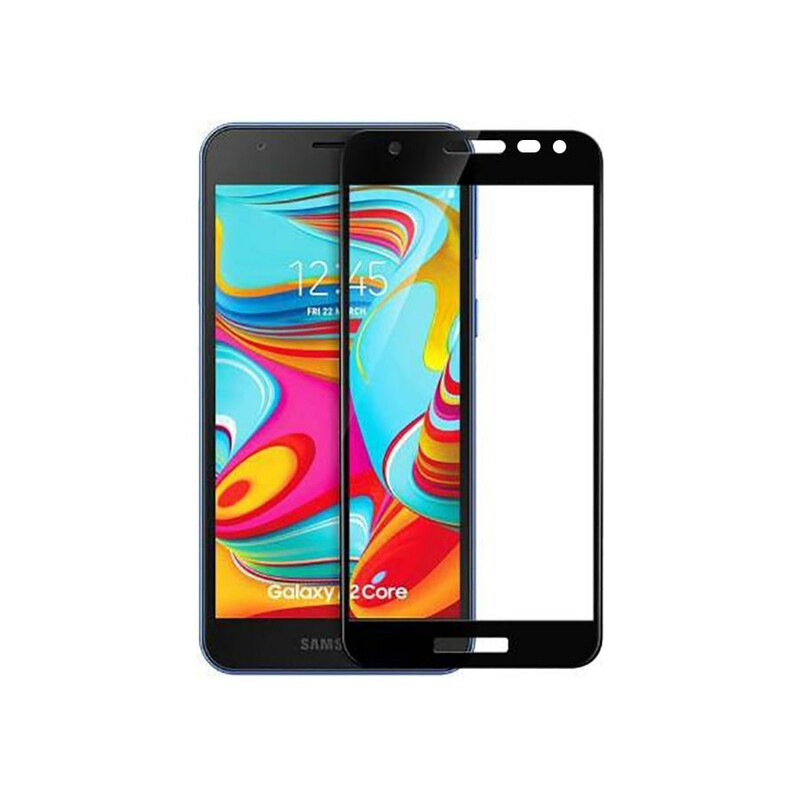 محافظ صفحه نمایش شیشه ای سامسونگ Mletubl Full Glass Samsung Galaxy J2 Core/A2 Core