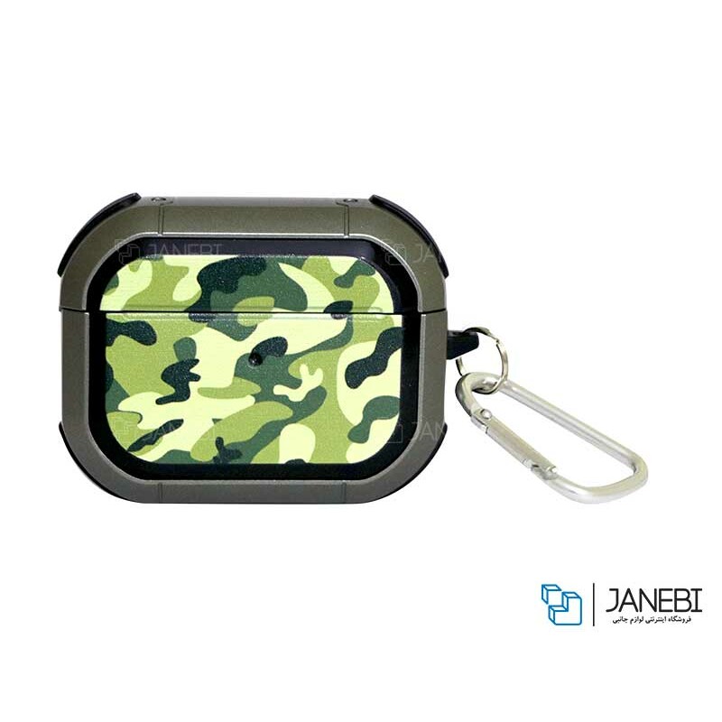 کاور محافظ ایرپاد پرو استوپ تایم Stoptime Army Cover Airpods Pro