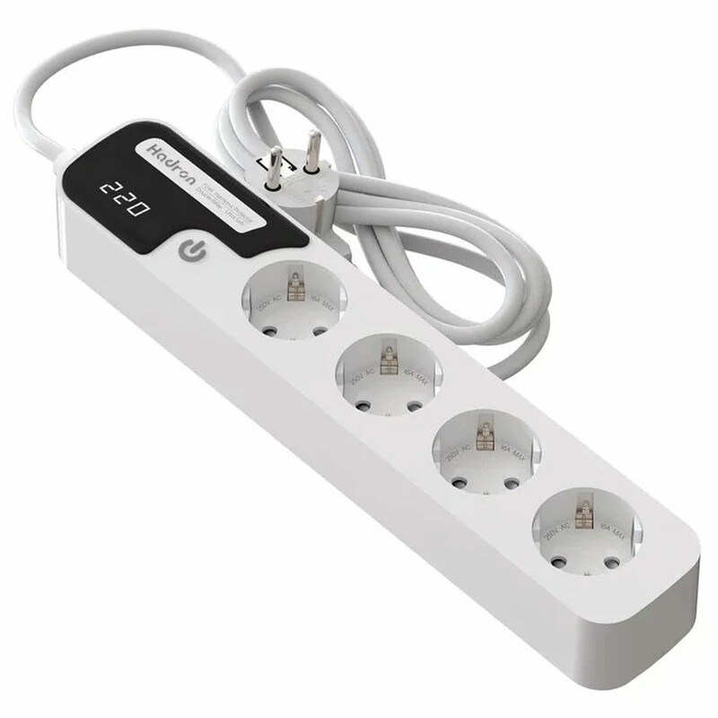 چندراهی و محافظ برق هارمونیک هادرون Hadron مدل P244 با برق ارت دار 3920 وات