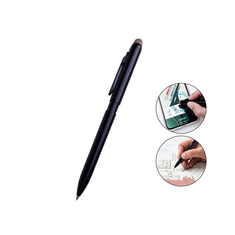 قلم لمسی 2 در 1 فلزی شیائومی Xiaomi Lampo metal gel pen touch stylus pen