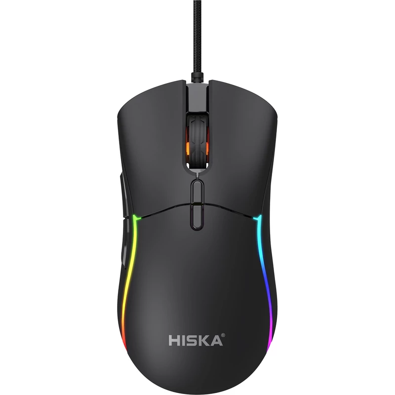 ماوس گیمینگ سیمی هیسکا HISKA مدل HX-MOG340‎