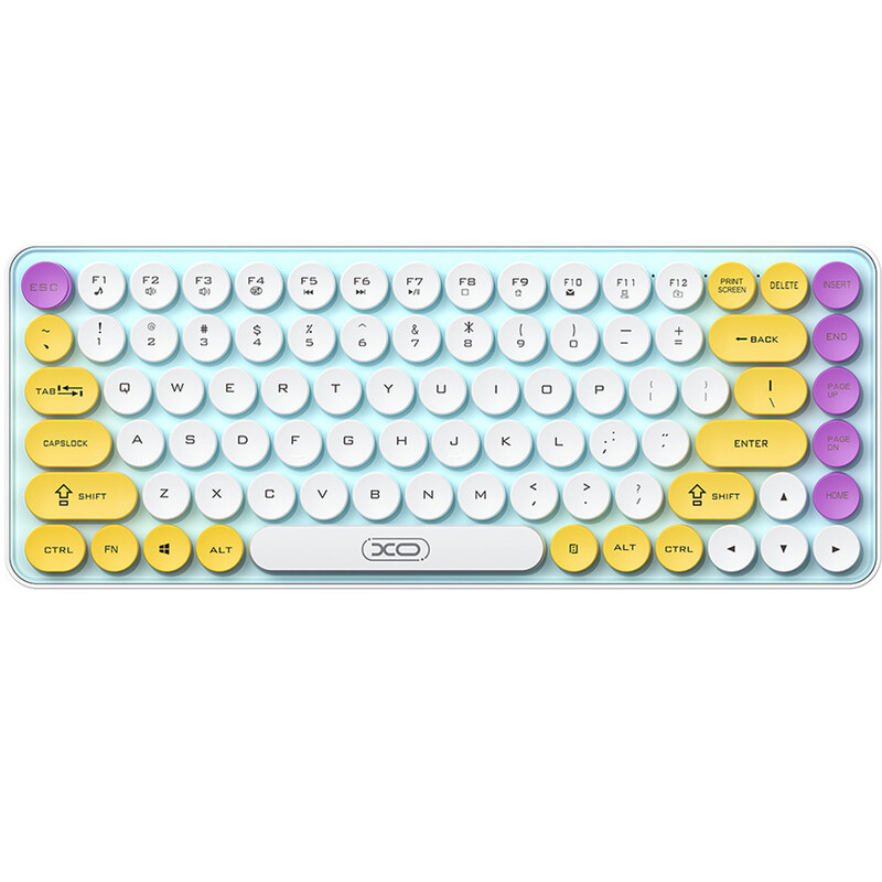 کیبورد بلوتوثی ایکس او XO مدل KB-12 با اتصال دوگانه