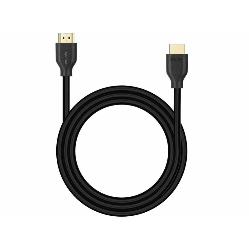 کابل اچ‌دی‌ام‌آی 3 متری پورودو Porodo 8K HDMI to HDMI Cable PD-2101H3-BK