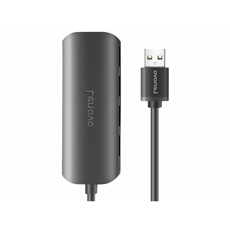 هاب 4 پورت یواس‌بی با کابل 25 سانتی‌متری لنوو Lenovo Youth Edition 4Ports USB2.0 Hub A601