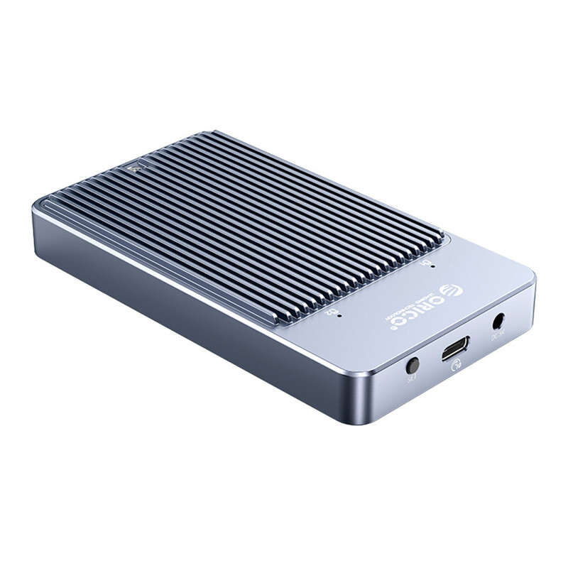 باکس هارد دوتایی M2 فلزی اوریکو ORICO M2N210-RC3 Dual-bay M.2 NGFF SATA SSD Enclosure