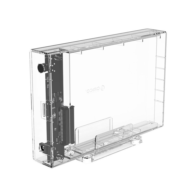 باکس هارد درایو 3.5 اینچی اوریکو Orico 3159U3-EU Transparent  3.5-inch USB3.0 Hard Drive Enclosure